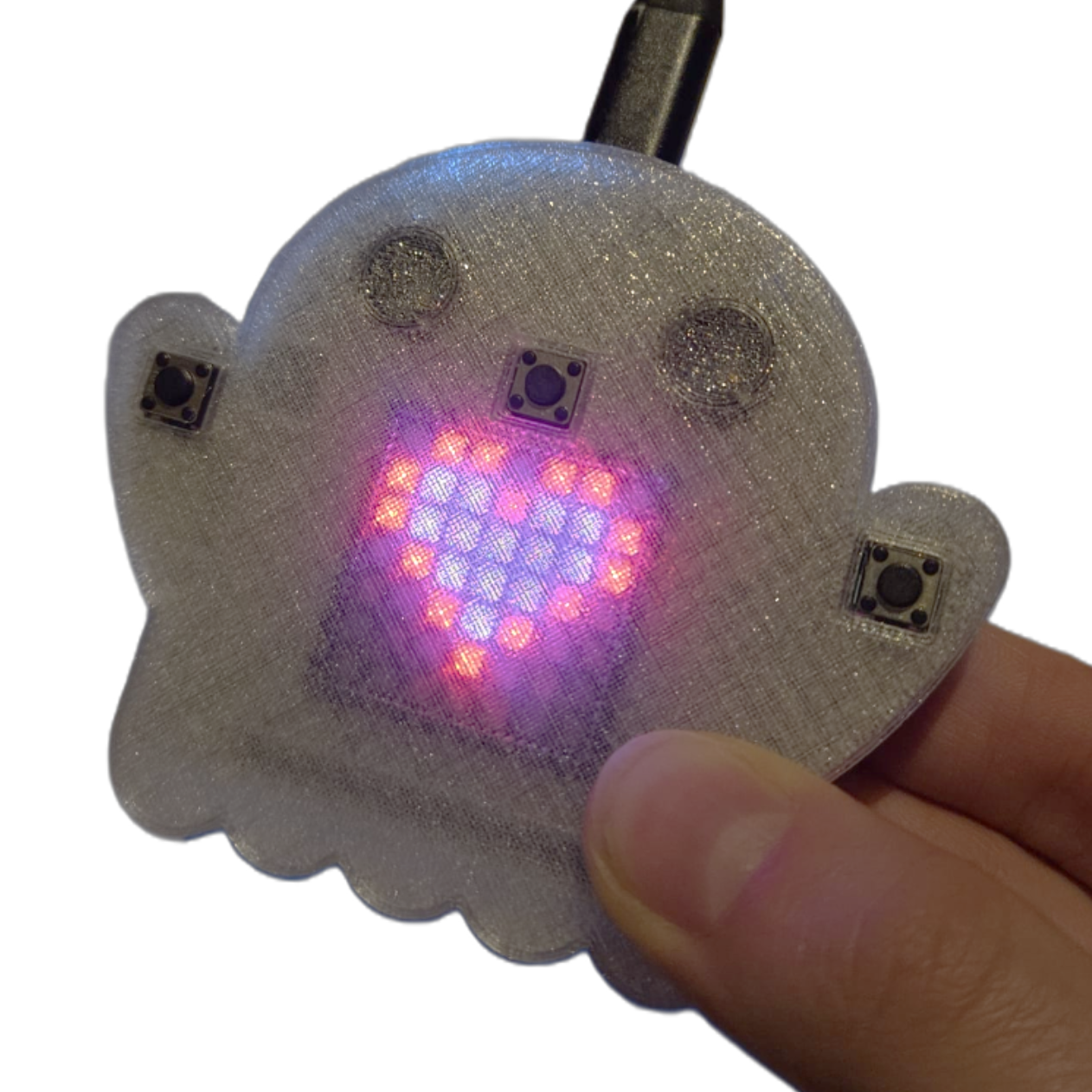 Pixiboo device β a cute purple coding companion for kids